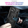 iPhone 17 Pro Shockproof TPU Hybrid PC Phone Case with Holder - Black