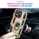 iPhone 17 Pro Shockproof TPU Hybrid PC Phone Case with Holder - Gold