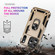 iPhone 17 Pro Shockproof TPU Hybrid PC Phone Case with Holder - Gold