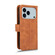 iPhone 17 Pro Skin Feel Magnetic Flip Leather Phone Case - Brown