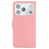 iPhone 17 Pro Skin Feel Pure Color Flip Leather Phone Case - Pink