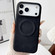 iPhone 17 Pro Skin Feel Sheepskin MagSafe Magnetic Phone Case - Black