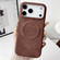 iPhone 17 Pro Skin Feel Sheepskin MagSafe Magnetic Phone Case - Brown