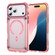 iPhone 17 Pro Skin Feel TPU + PC MagSafe Magnetic Phone Case - Transparent Pink