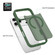 iPhone 17 Pro Skin Feel TPU Hybrid PC MagSafe Phone Case - Dark Green