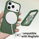iPhone 17 Pro Skin Feel TPU Hybrid PC MagSafe Phone Case - Dark Green