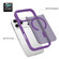 iPhone 17 Pro Skin Feel TPU Hybrid PC MagSafe Phone Case - Purple