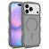 iPhone 17 Pro Skin Feel Wave Texture MagSafe Phone Case - Grey