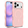 iPhone 17 Pro Skin Feel Wave Texture MagSafe Phone Case - Pink