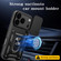 iPhone 17 Pro Sliding Camera Cover Design TPU+PC Phone Case - Silver