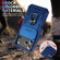 iPhone 17 Pro Sliding Camshield TPU + PC Phone Case with Holder - Navy Blue