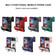 iPhone 17 Pro Sliding Camshield TPU+PC Phone Case with Card Slot - Black