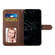 iPhone 17 Pro Stitching Calf Texture Buckle Leather Phone Case - Brown