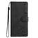 iPhone 17 Pro Triangles Embossed Leather Phone Case - Black