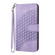 iPhone 17 Pro YX0060 Elephant Head Embossed Phone Leather Case with Lanyard - Light Purple