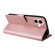 iPhone 17 3-Card Slots Multifunctional Leather Phone Case - Rose Gold