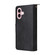 iPhone 17 9 Card Slots Zipper Wallet Bag Leather Phone Case - Black