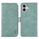 iPhone 17 ABEEL Frosted Magnetic RFID Leather Phone Case - Cyan