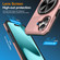 iPhone 17 Alloy Rotating Holder MagSafe Shockproof Phone Case - Rose Gold