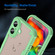 iPhone 17 Armor Glaze PC Hybrid TPU Phone Case - Green