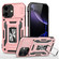 iPhone 17 Armor PC + TPU Camera Shield Phone Case - Rose Gold