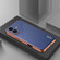iPhone 17 AZNS Electroplated Edge Carbon Fiber Texture Phone Case - Blue
