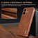iPhone 17 AZNS Electroplated Frame Crocodile Texture Full Coverage Phone Case - Blue
