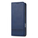 iPhone 17 AZNS Magnetic Calf Texture Flip Leather Phone Case - Dark Blue
