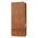 iPhone 17 AZNS Magnetic Calf Texture Flip Leather Phone Case - Light Brown