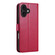 iPhone 17 AZNS Sheepskin Texture Flip Leather Phone Case - Red