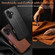 iPhone 17 AZNS Sheepskin Texture Flip Leather Phone Case - Red