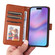 iPhone 17 BETOPNICE BN-005 2 in 1 Detachable Imitate Genuine Leather Phone Case - Brown