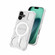 iPhone 17 BIBERCAS Transparent Color Series MagSafe Air Bag Shockproof Phone Case - Black