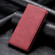 iPhone 17 Business Solid Color Magnetic RFID Leather Phone Case - Red
