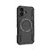 iPhone 17 Butterfly Armor MagSafe Magnetic Ring Shockproof Phone Case - Black