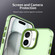 iPhone 17 Candy PC Hybrid TPU Shockproof Phone Case - Green