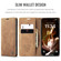 iPhone 17 CaseMe 013 Multifunctional Horizontal Flip Leather Phone Case - Brown