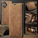iPhone 17 CaseMe 013 Multifunctional Horizontal Flip Leather Phone Case - Brown