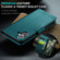 iPhone 17 CaseMe 023 Butterfly Buckle Litchi Texture RFID Anti-theft Leather Phone Case - Green
