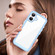 iPhone 17 Colorful Series Acrylic + TPU Phone Case - Blue