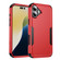 iPhone 17 Commuter Shockproof TPU + PC Phone Case - Red+Black
