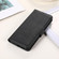 iPhone 17 Cow Texture Leather Phone Case - Black