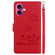 iPhone 17 Cute Cats RFID Leather Phone Case - Red