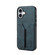 iPhone 17 Denior D07 DV Elastic Card Slot PU Back Cover Phone Case - Blue