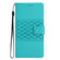 iPhone 17 Diamond Embossed Skin Feel Leather Phone Case - Blue