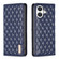 iPhone 17 Diamond Lattice Magnetic Leather Flip Phone Case - Blue
