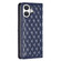 iPhone 17 Diamond Lattice Magnetic Leather Flip Phone Case - Blue