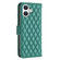 iPhone 17 Diamond Lattice Wallet Flip Leather Phone Case - Green