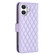 iPhone 17 Diamond Lattice Wallet Flip Leather Phone Case - Purple