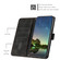 iPhone 17 Dream Triangle Leather Phone Case with Lanyard - Black